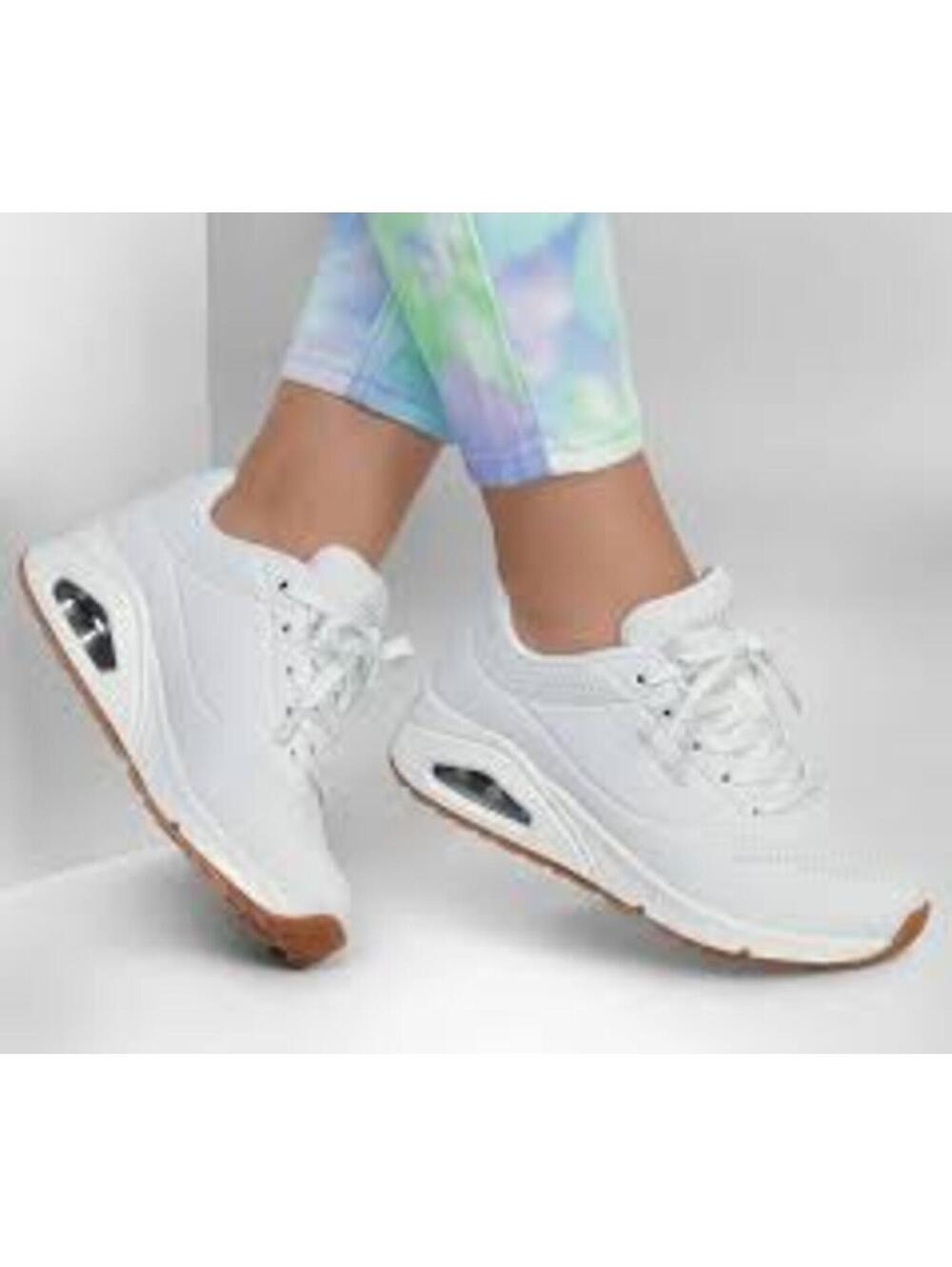 Skechers Women's Uno - Stand On Air Sneaker white 11 NIB cooled memory
